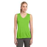 Sport-Tek® Ladies Sleeveless PosiCharge® Competitor™ V-Neck T