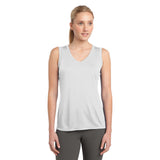 Sport-Tek® Ladies Sleeveless PosiCharge® Competitor™ V-Neck T