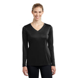 Sport-Tek® Ladies Long Sleeve PosiCharge® Competitor™ V-Neck Tee