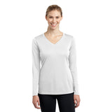 Sport-Tek® Ladies Long Sleeve PosiCharge® Competitor™ V-Neck Tee