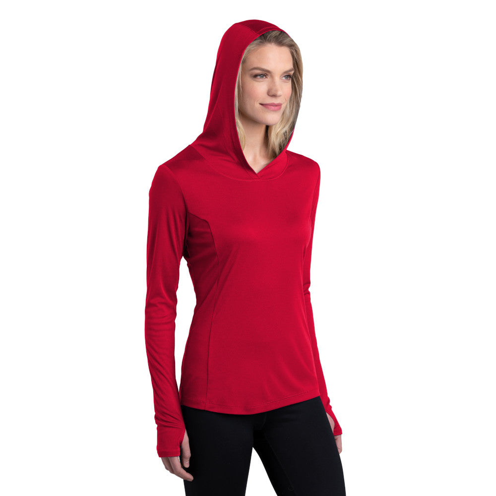 Sport-Tek ® Ladies PosiCharge ® Competitor ™ Hooded Pullover