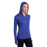 Sport-Tek ® Ladies PosiCharge ® Competitor ™ Hooded Pullover