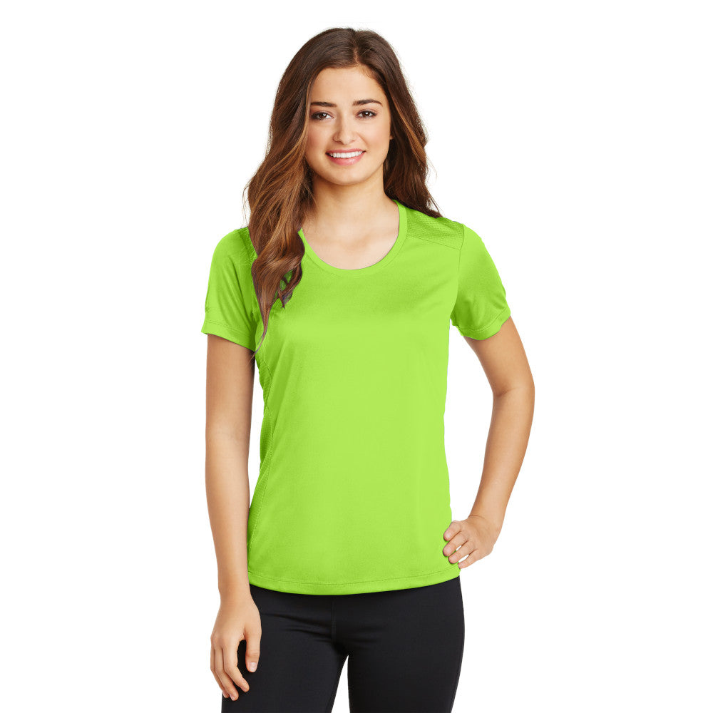 Sport-Tek® Ladies PosiCharge® Elevate Scoop Neck Tee