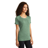 Sport-Tek® Ladies PosiCharge® Tri-Blend Wicking Scoop Neck Raglan Tee