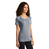 Sport-Tek® Ladies PosiCharge® Tri-Blend Wicking Scoop Neck Raglan Tee