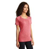 Sport-Tek® Ladies PosiCharge® Tri-Blend Wicking Scoop Neck Raglan Tee