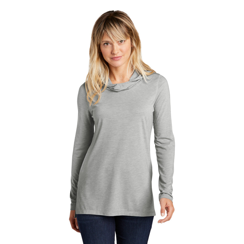 Sport-Tek ® Ladies PosiCharge ® Tri-Blend Wicking Long Sleeve Hoodie