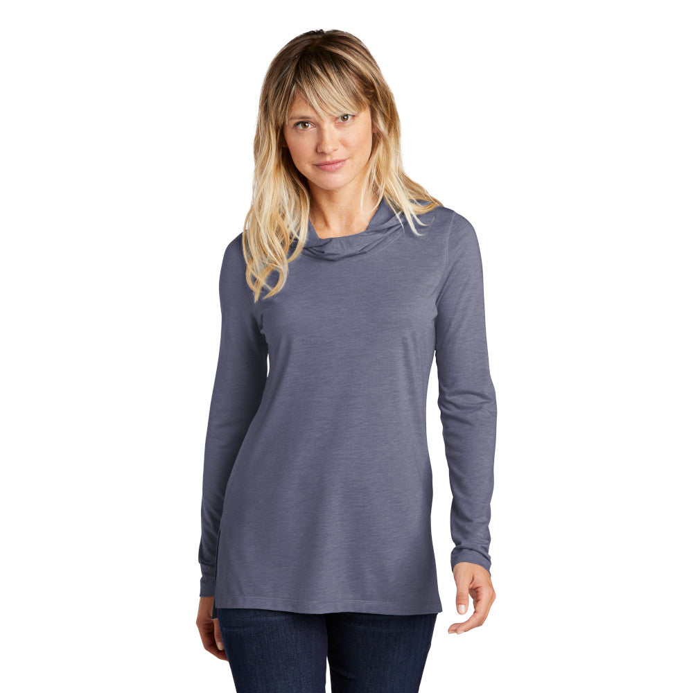 Sport-Tek ® Ladies PosiCharge ® Tri-Blend Wicking Long Sleeve Hoodie