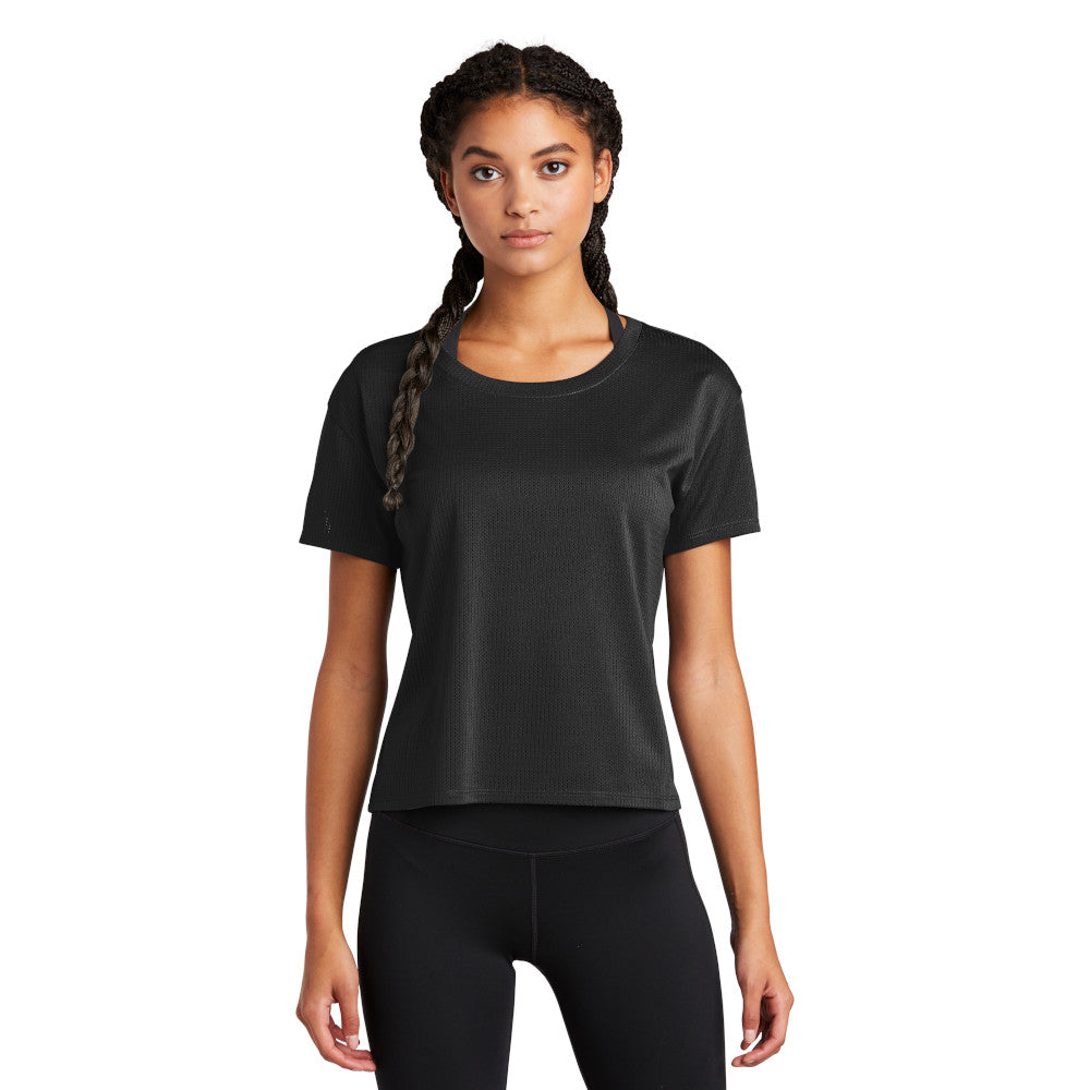Sport-Tek ® Ladies PosiCharge® Draft Crop Tee