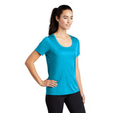 Sport-Tek ® Ladies Posi-UV ™ Pro Scoop Neck Tee