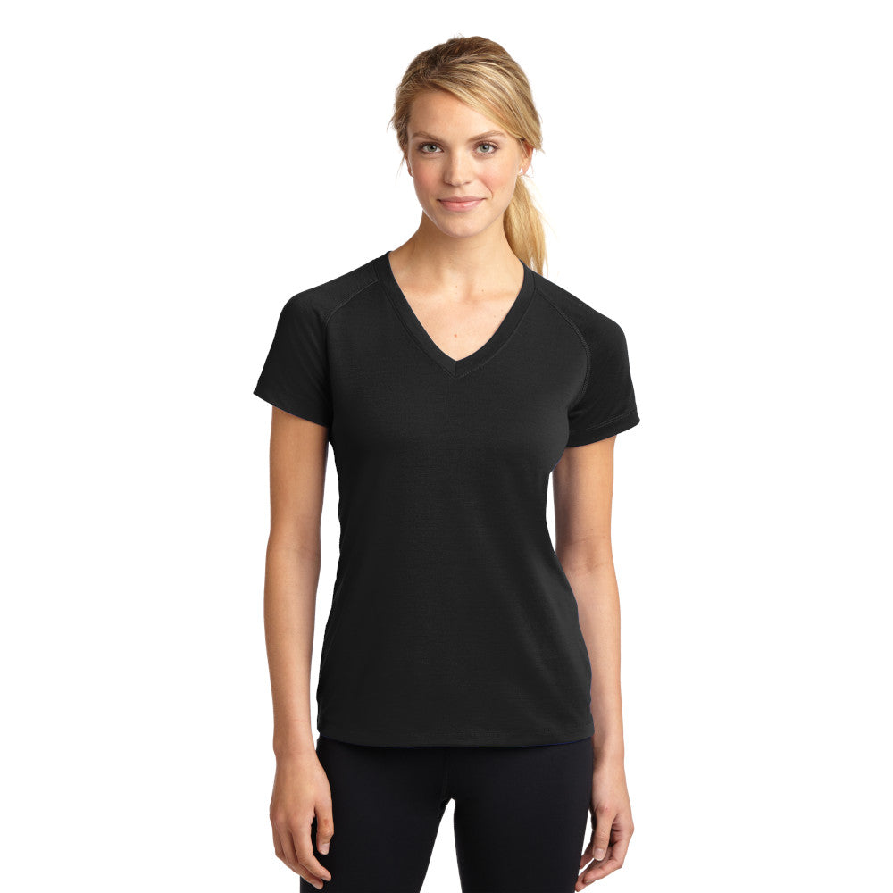 Sport-Tek® Ladies Ultimate Performance V-Neck