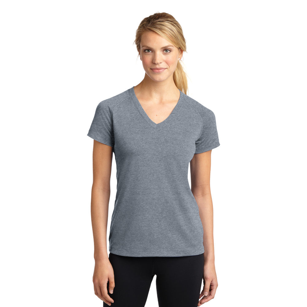 Sport-Tek® Ladies Ultimate Performance V-Neck