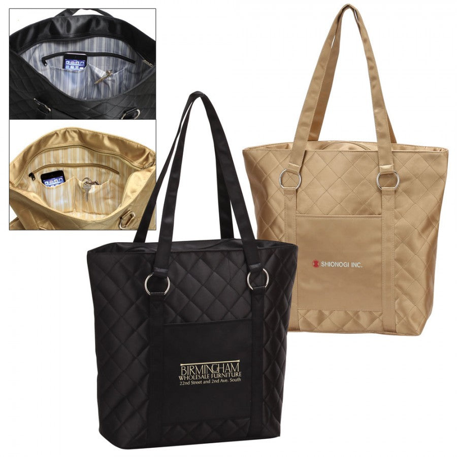 Quilted Fashion Tote Bag