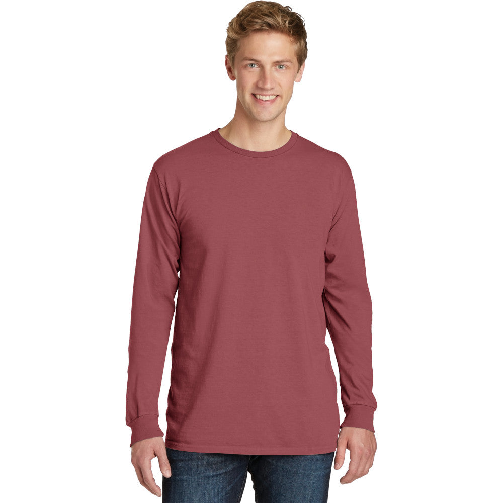 Port & Company® Beach Wash™ Garment-Dyed Long Sleeve Tee