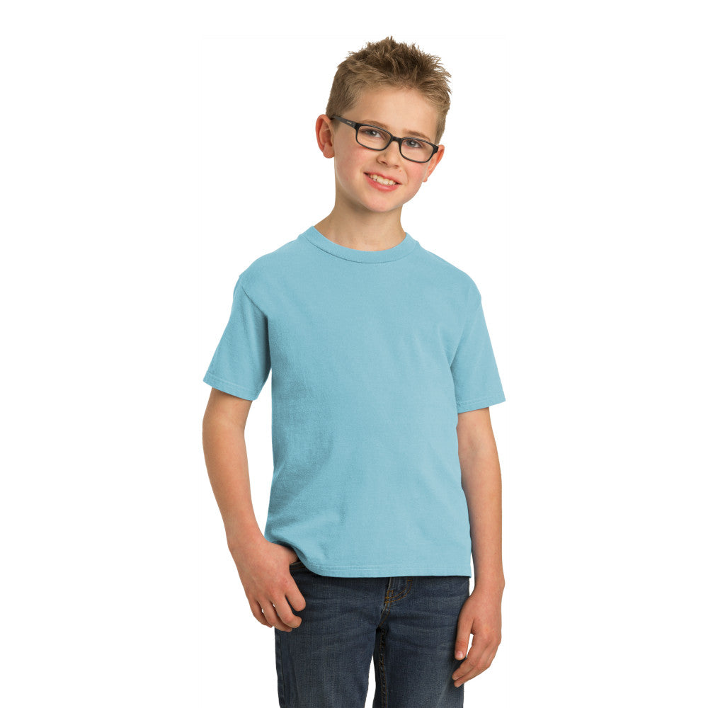 Port & Company® Youth Beach Wash™ Garment-Dye Tee