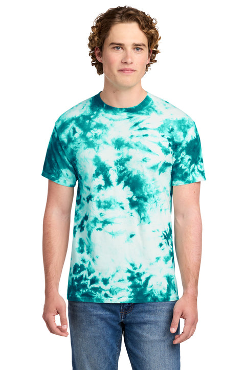 Port & Co® Crystal Tie-Dye Tee