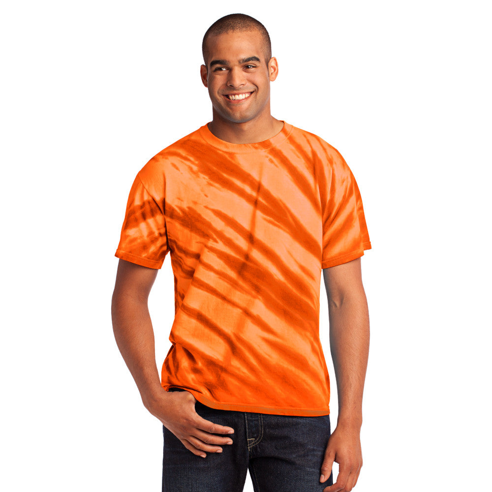 Port & Company® - Tiger Stripe Tie-Dye Tee