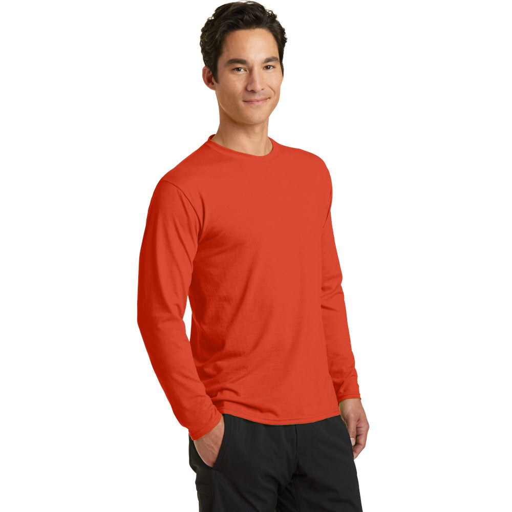 Port & Company® Long Sleeve Performance Blend Tee