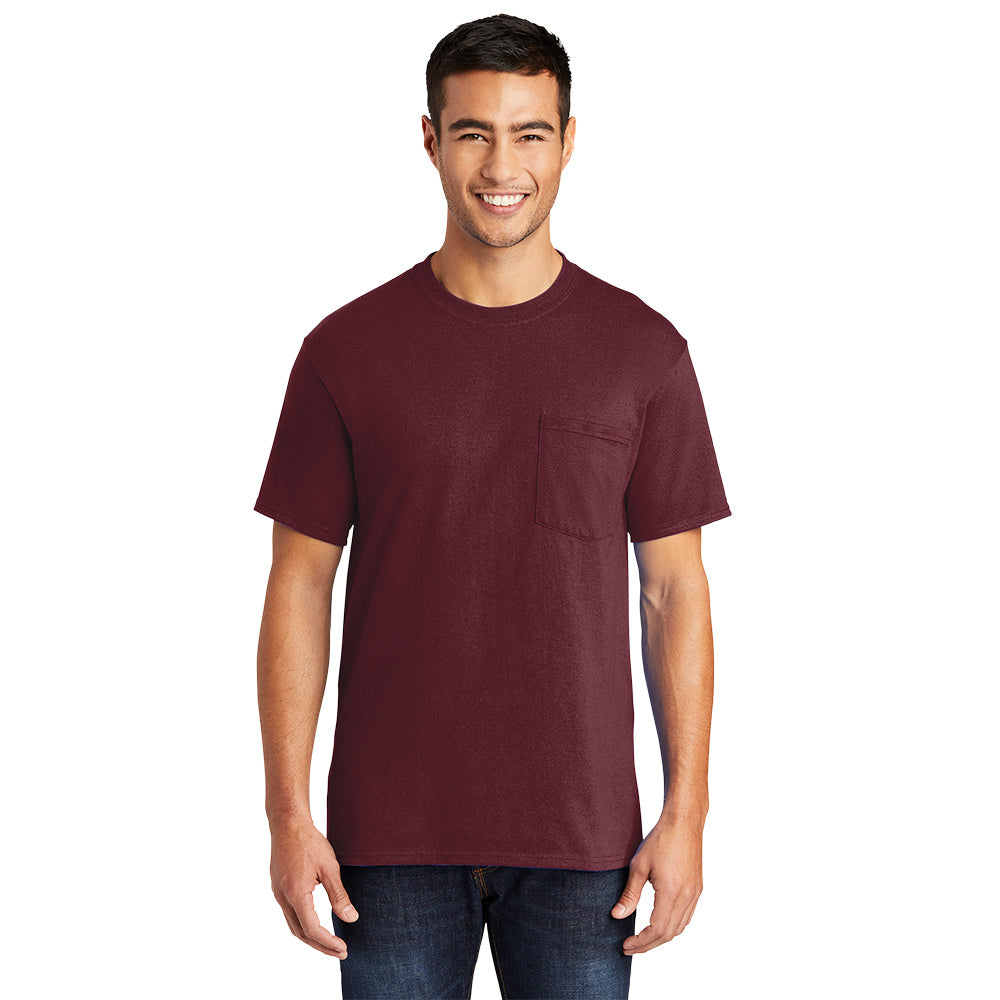 Port & Company® Tall Core Blend Pocket Tee