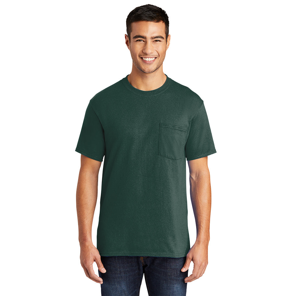 Port & Company® Tall Core Blend Pocket Tee