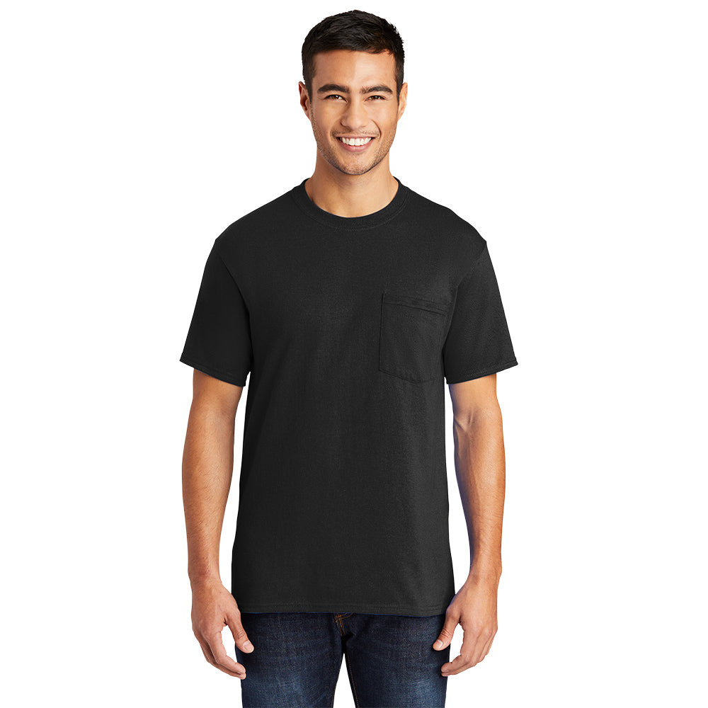 Port & Company® Tall Core Blend Pocket Tee