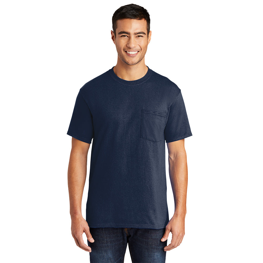 Port & Company® Tall Core Blend Pocket Tee