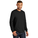Port & Company® Tall Long Sleeve Essential Pocket Tee