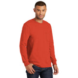 Port & Company® Tall Long Sleeve Essential Pocket Tee