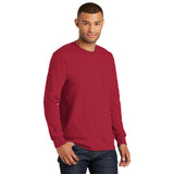 Port & Company® Tall Long Sleeve Essential Pocket Tee