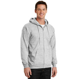 Port & Company® Essential Fleece Full-Zip Hooded Sweatshirt