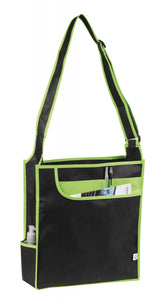 Multi-Pocket Messenger Shoulder Tote