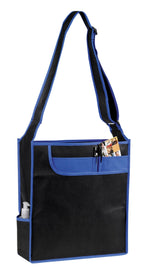 Multi-Pocket Messenger Shoulder Tote