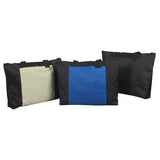 Poly Zippered Tote Bag
