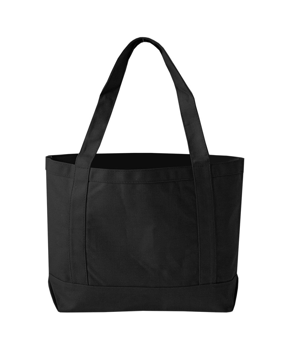 Cotton Canvas Open Boat Tote