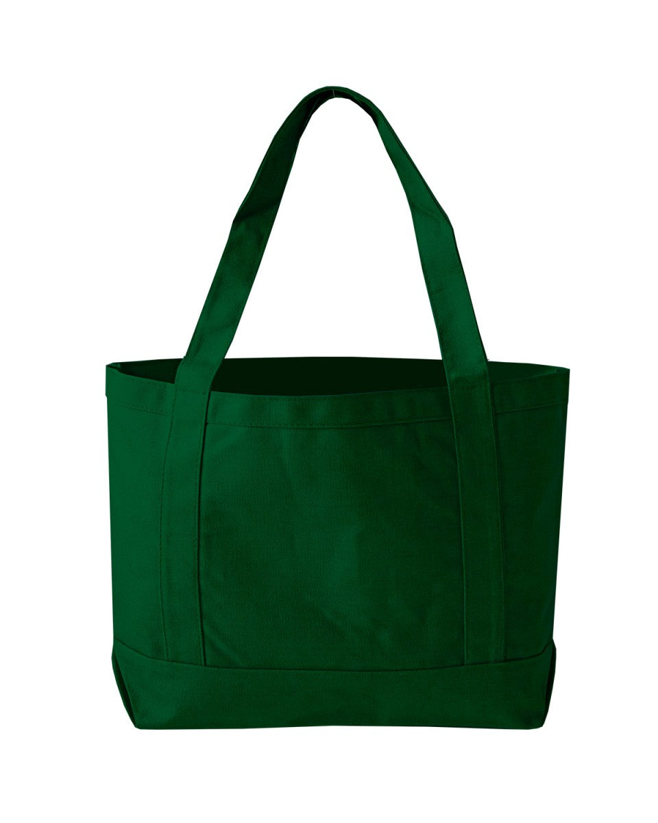 Cotton Canvas Open Boat Tote