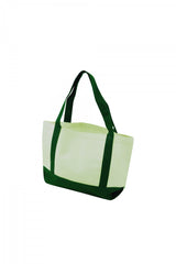 White Cotton Boat Tote