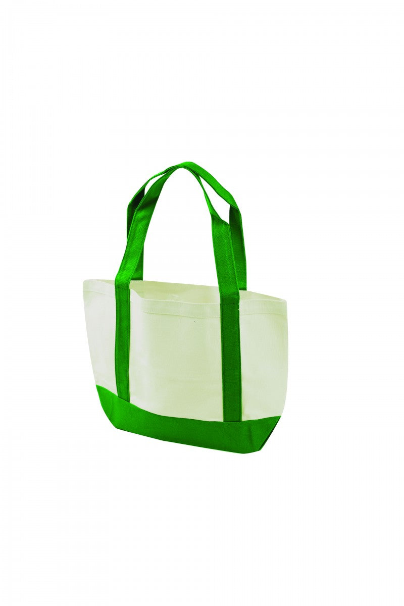 White Cotton Boat Tote