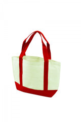 White Cotton Boat Tote
