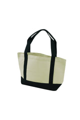 White Cotton Boat Tote