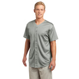 Sport-Tek® PosiCharge® Tough Mesh Full-Button Jersey