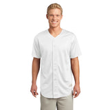 Sport-Tek® PosiCharge® Tough Mesh Full-Button Jersey