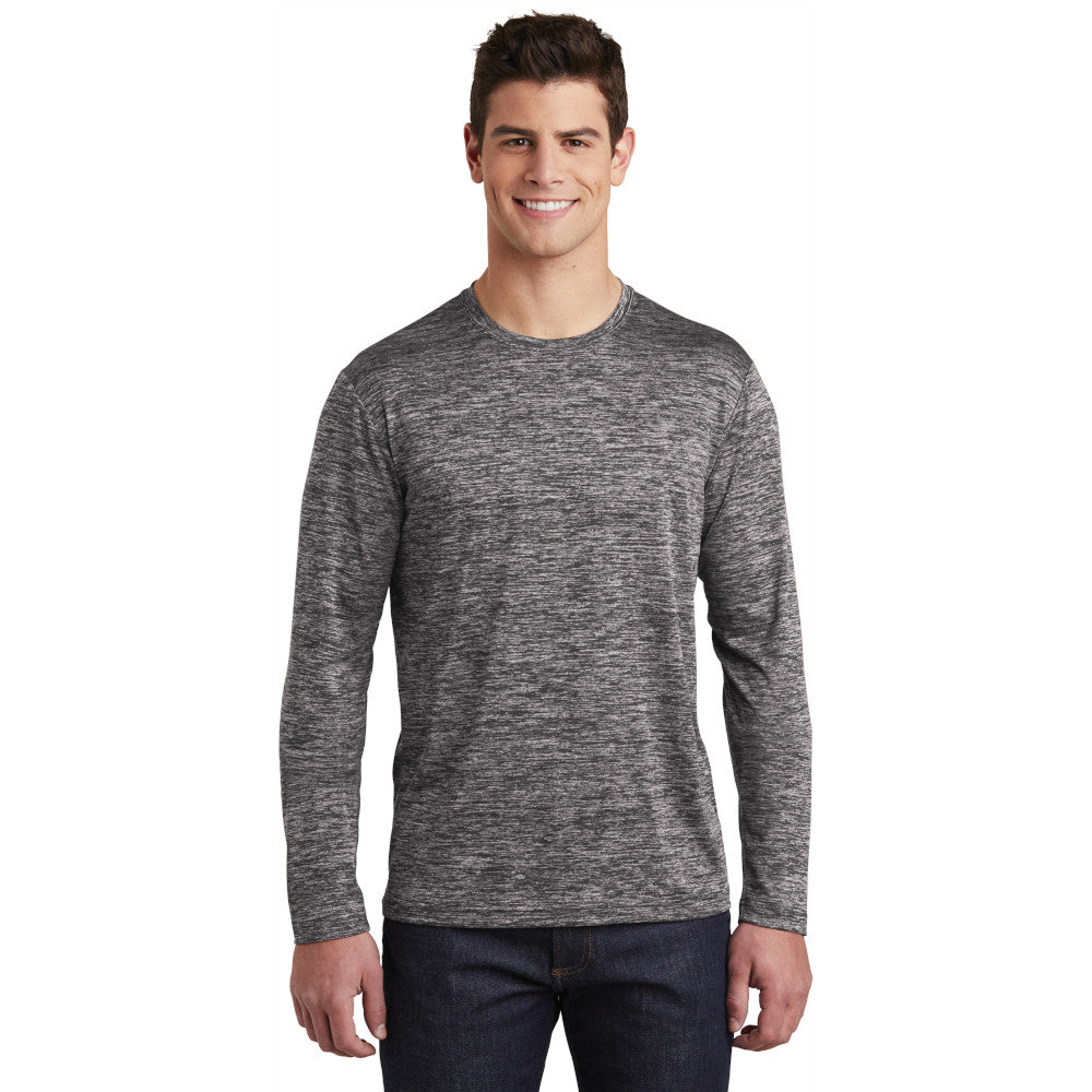Sport-Tek ® Long Sleeve PosiCharge ® Electric Heather Tee