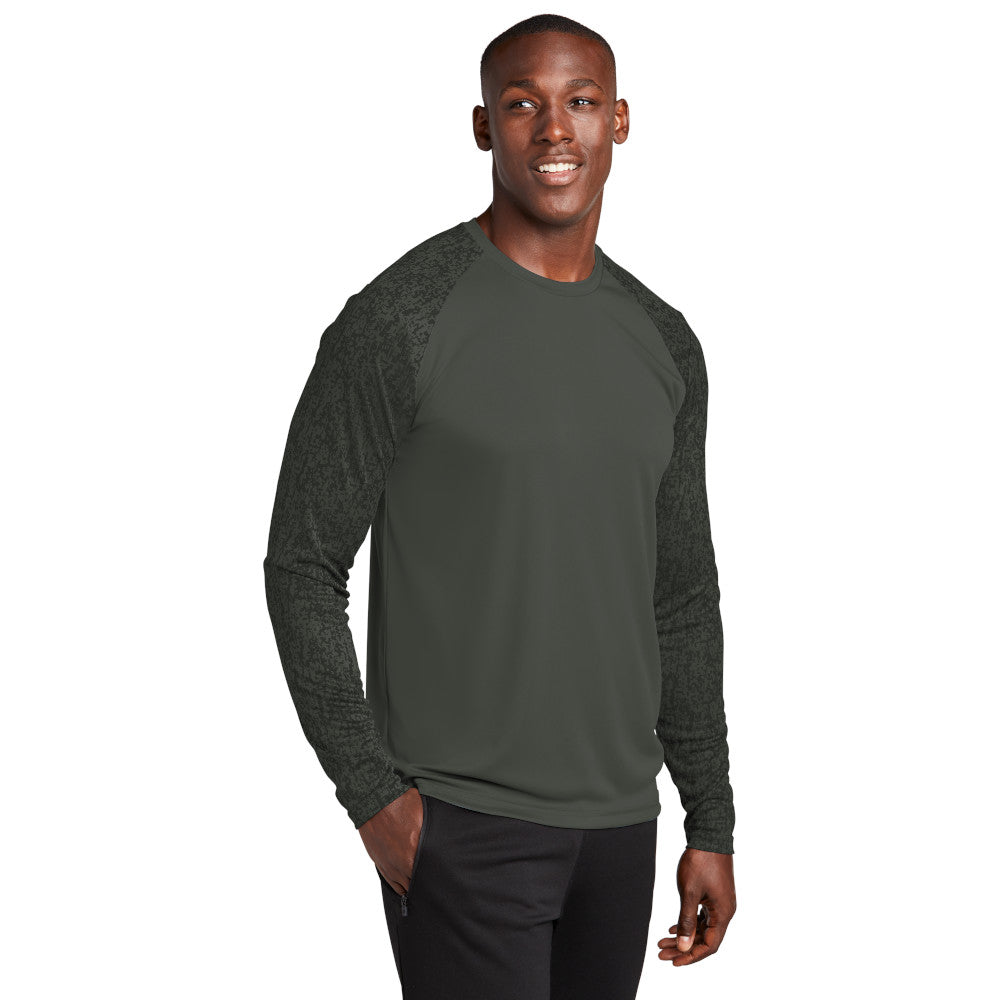 Sport-Tek ® Long Sleeve Digi Camo Tee