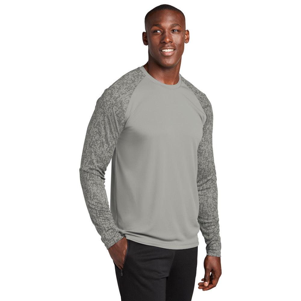 Sport-Tek ® Long Sleeve Digi Camo Tee