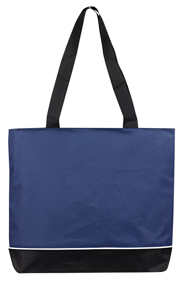 Zipper Shoulder Tote