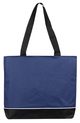 Zipper Shoulder Tote