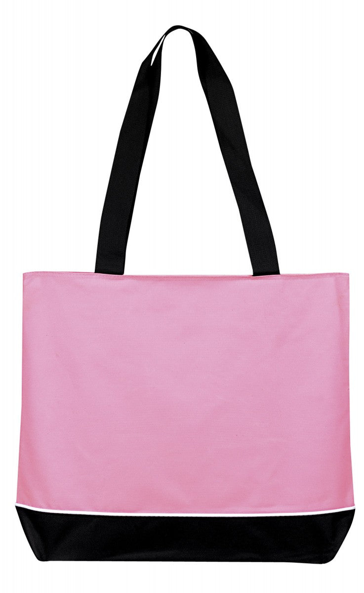 Zipper Shoulder Tote