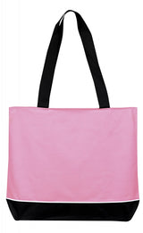 Zipper Shoulder Tote