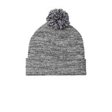 Sport-Tek ® Heather Pom Pom Beanie