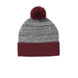 Sport-Tek ® Heather Pom Pom Beanie